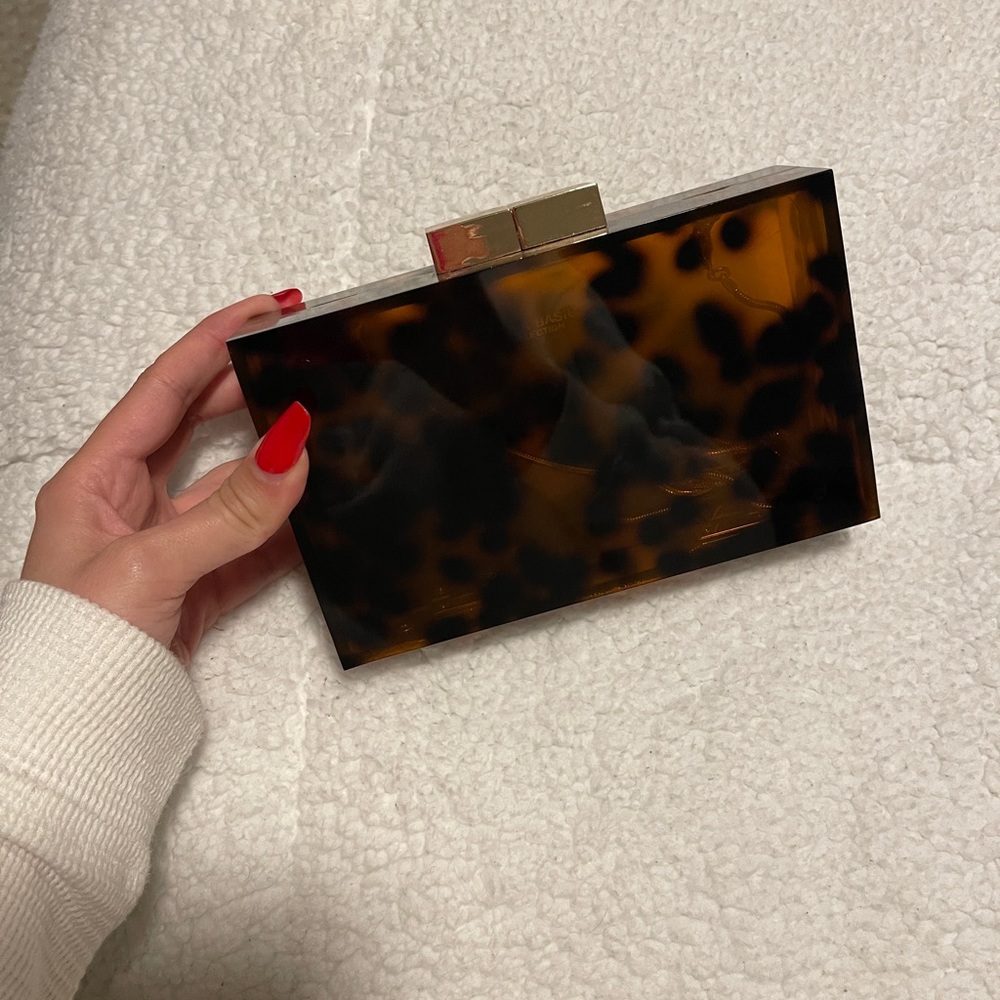 ZARA TORTOISESHELL CROSSBODY BAG